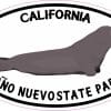 StickerTalk Año Nuevo State Park Sticker, 5 inches by 3 inches