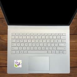 StickerTalk Butterfly Garden Stickers, 1.5 inches by 1.5 inches