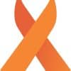StickerTalk Orange Leukemia Cancer or Multiple Sclerosis Ribbon, 3 inches by 5 inches