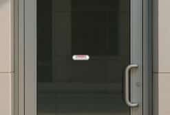 StickerTalk Premises Protected By Audio and Video Recording, 5 inches by 1.5 inches