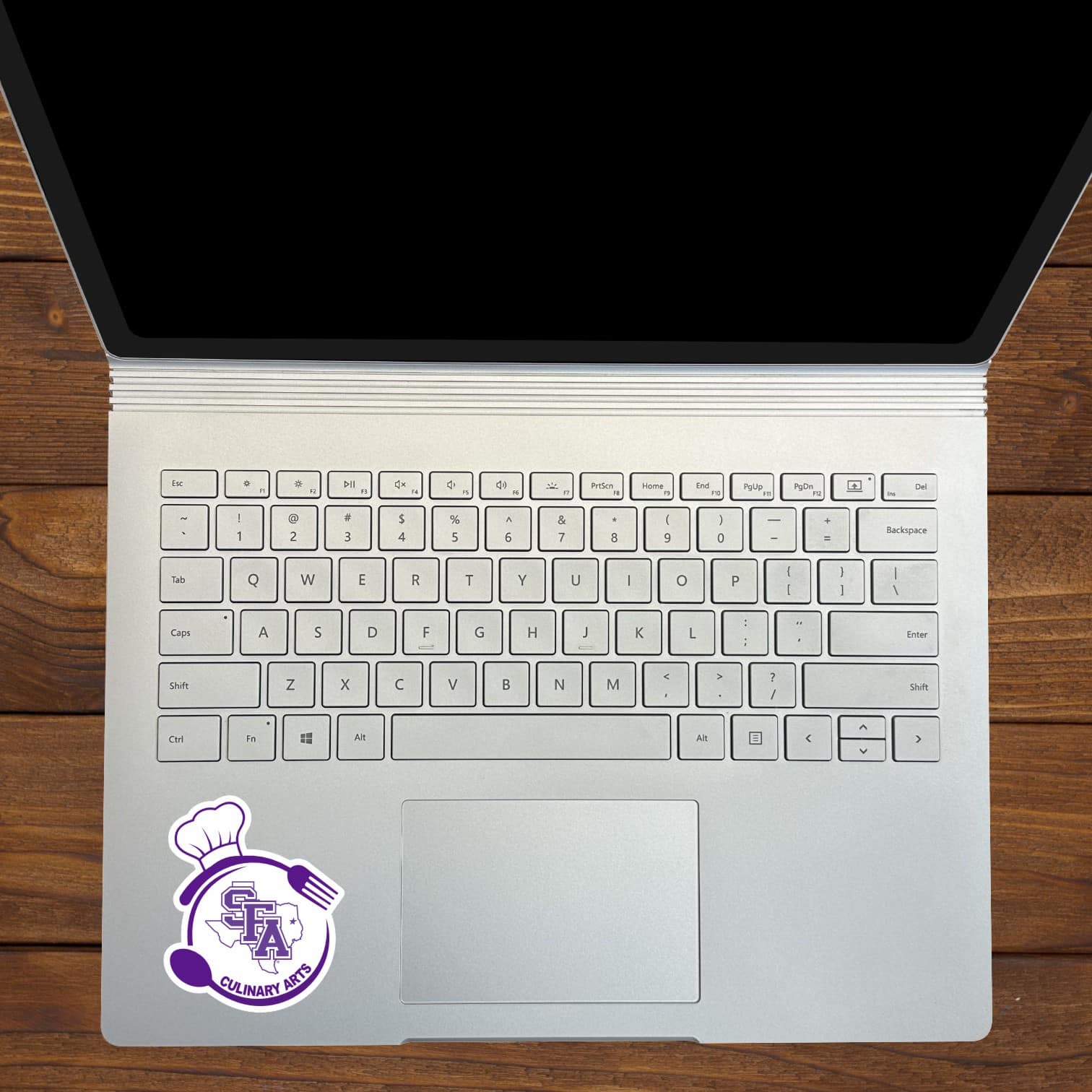 StickerTalk SFA Culinary Arts Sticker, 2.5 inches by 3 inches