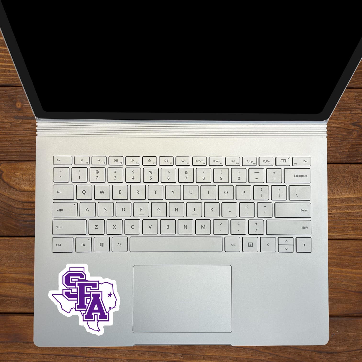 StickerTalk Stephen F. Austin SFA Stickers, 3 inches by 3 inches