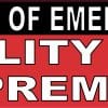 In Case of Emergency Facility Dog Vinyl Sticker