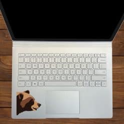 StickerTalk Bear Heads Vinyl Stickers, 3 inches by 3 inches