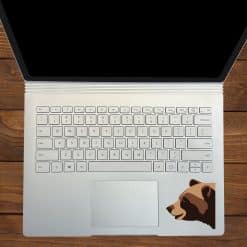 StickerTalk Bear Heads Vinyl Stickers, 3 inches by 3 inches