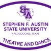 StickerTalk Officially Licensed SFA Theatre and Dance Sticker, 5 inches by 3 inches