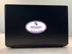StickerTalk Officially Licensed SFA Theatre and Dance Sticker, 5 inches by 3 inches