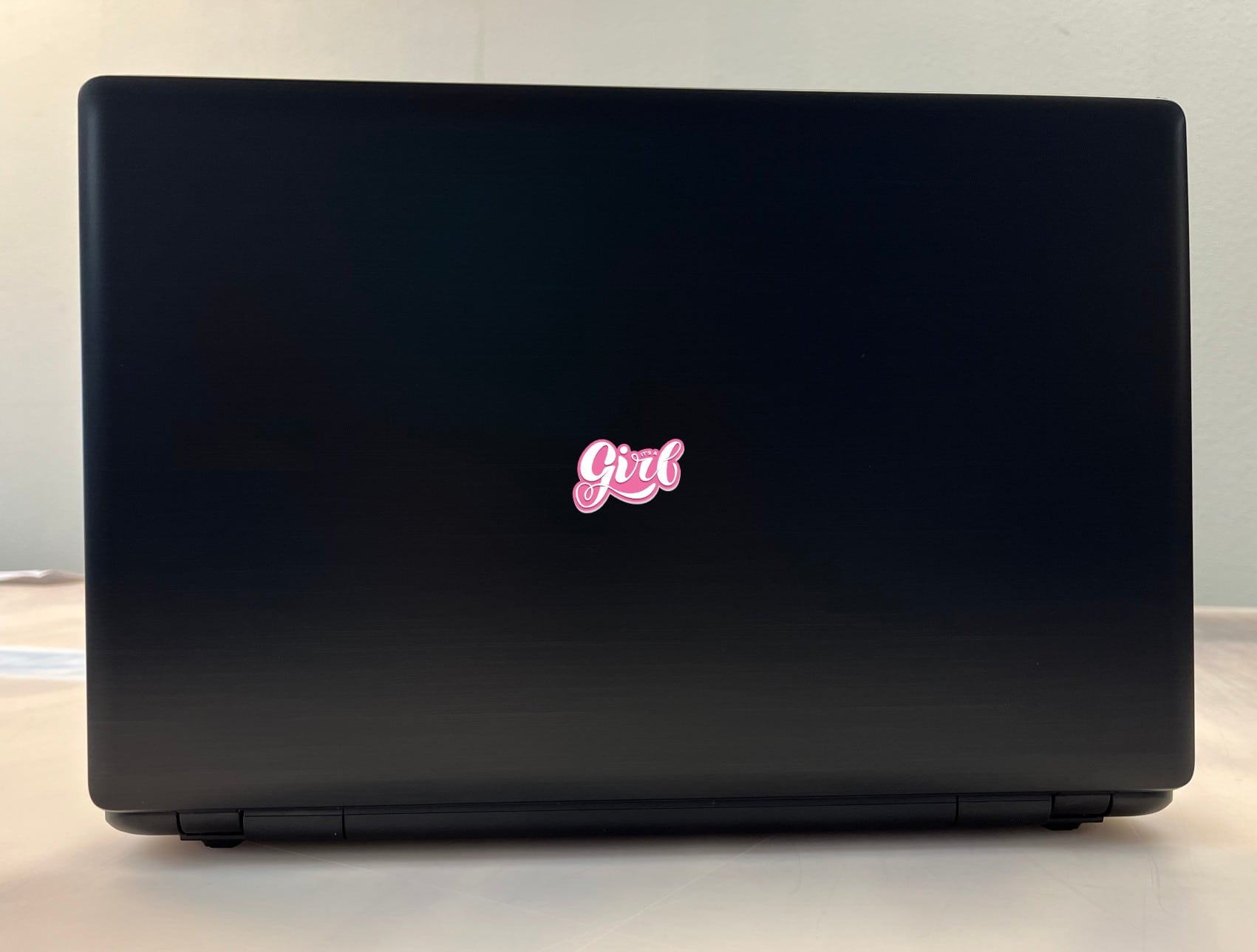 StickerTalk It's a Girl Sticker, 1.5 inches by 1 inches