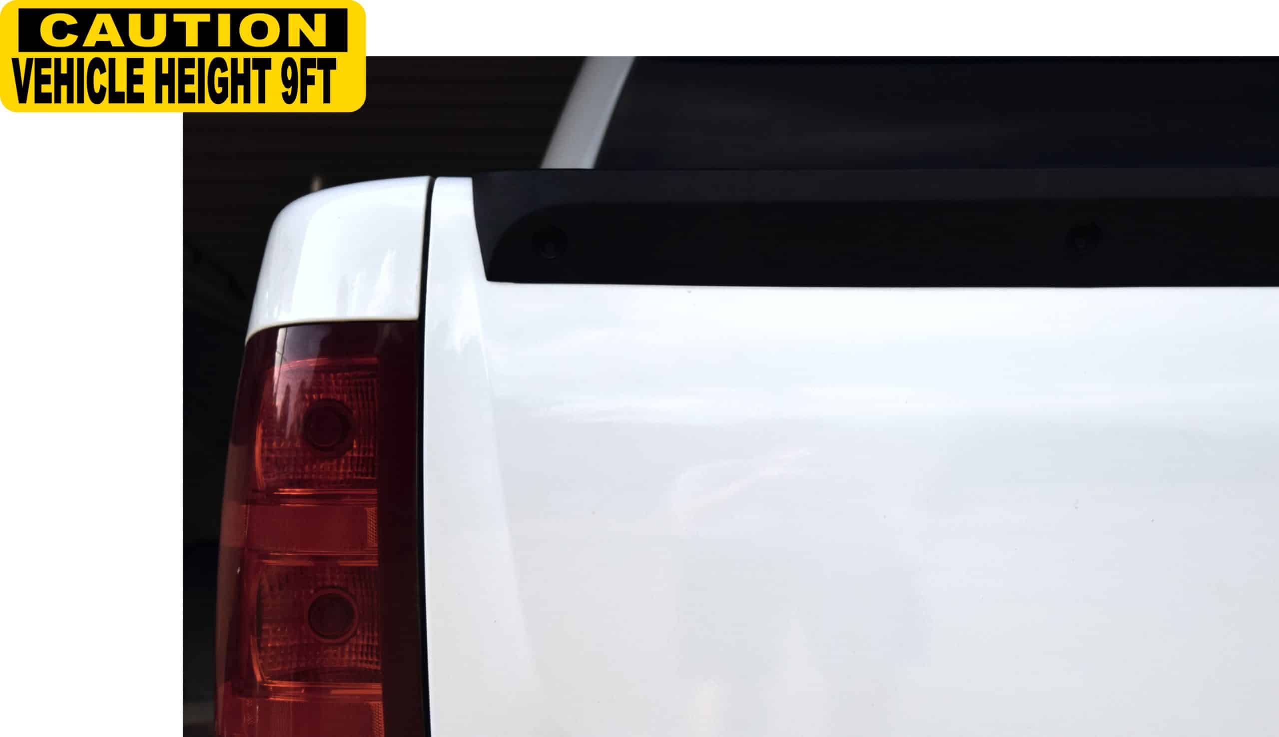StickerTalk Caution Vehicle Height 9FT Magnet, 10 Inches by 3 Inches