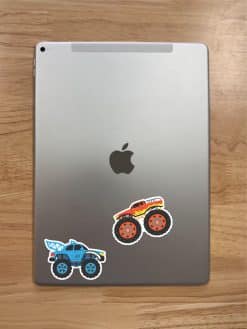 StickerTalk Monster Truck Stickers, 3 inches by 2 inches
