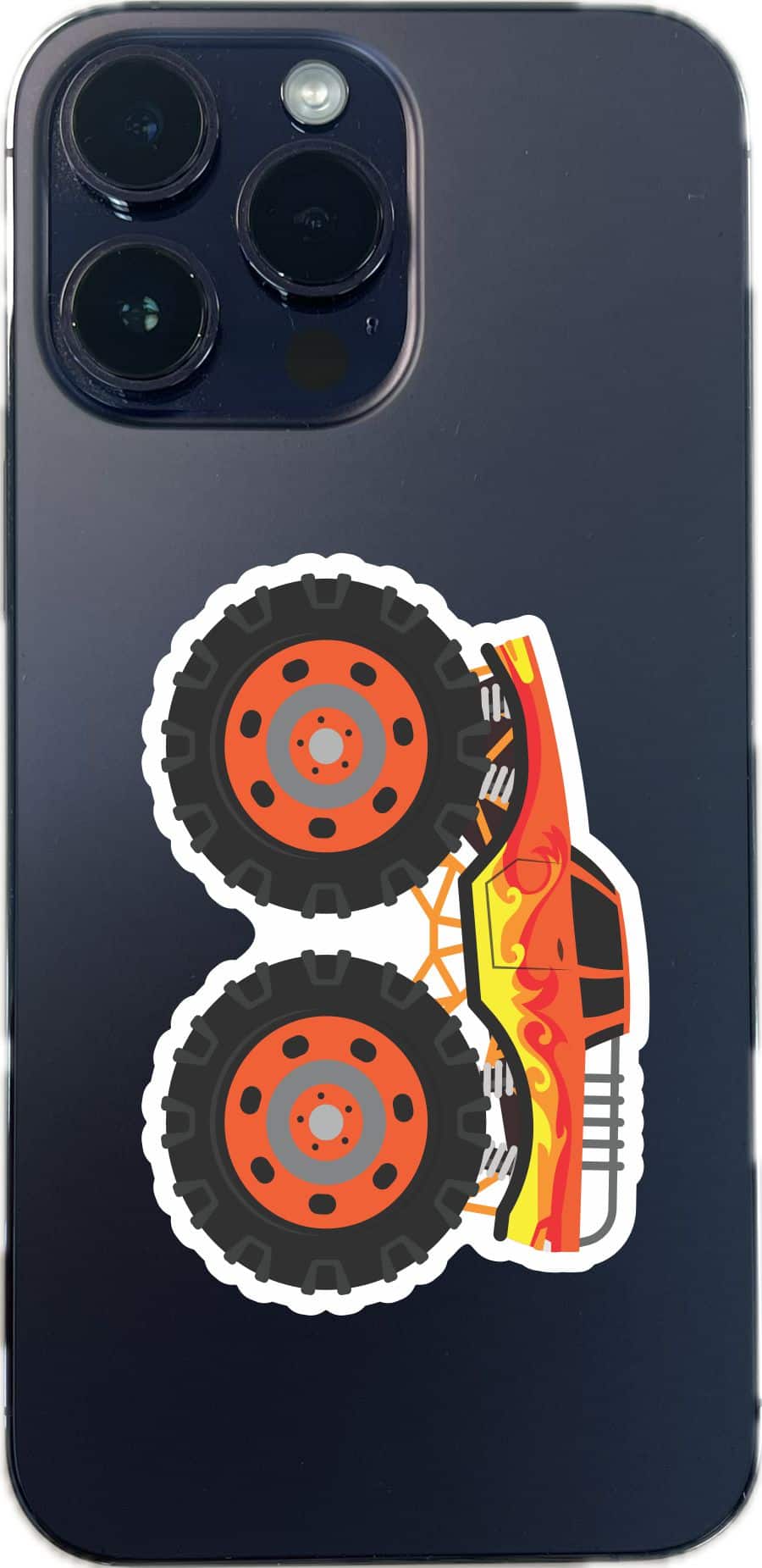 StickerTalk Monster Truck Stickers, 3 inches by 2 inches