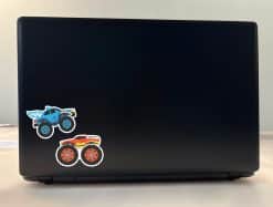 StickerTalk Monster Truck Stickers, 3 inches by 2 inches