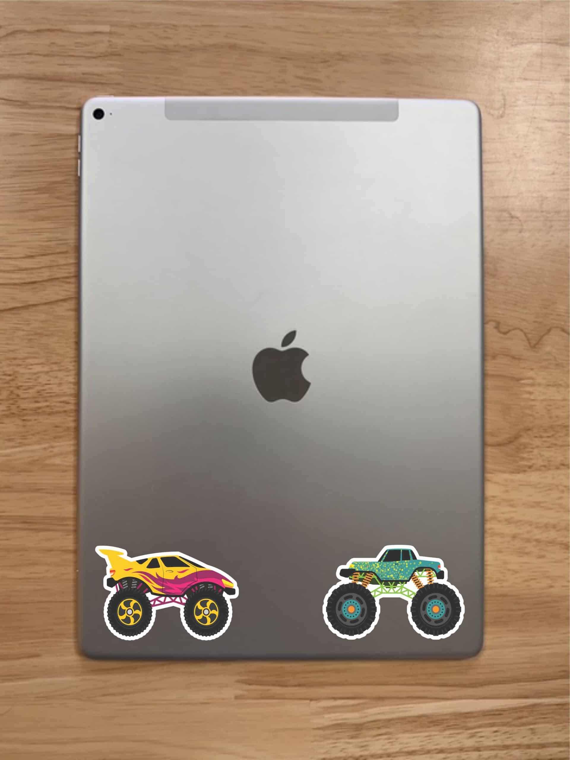 StickerTalk Monster Truck Stickers, 3 inches by 2 inches