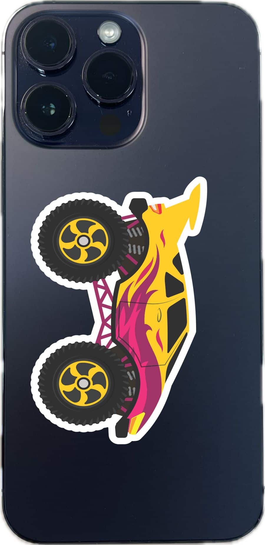 StickerTalk Monster Truck Stickers, 3 inches by 2 inches