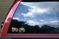 StickerTalk Monster Truck Stickers, 3 inches by 2 inches