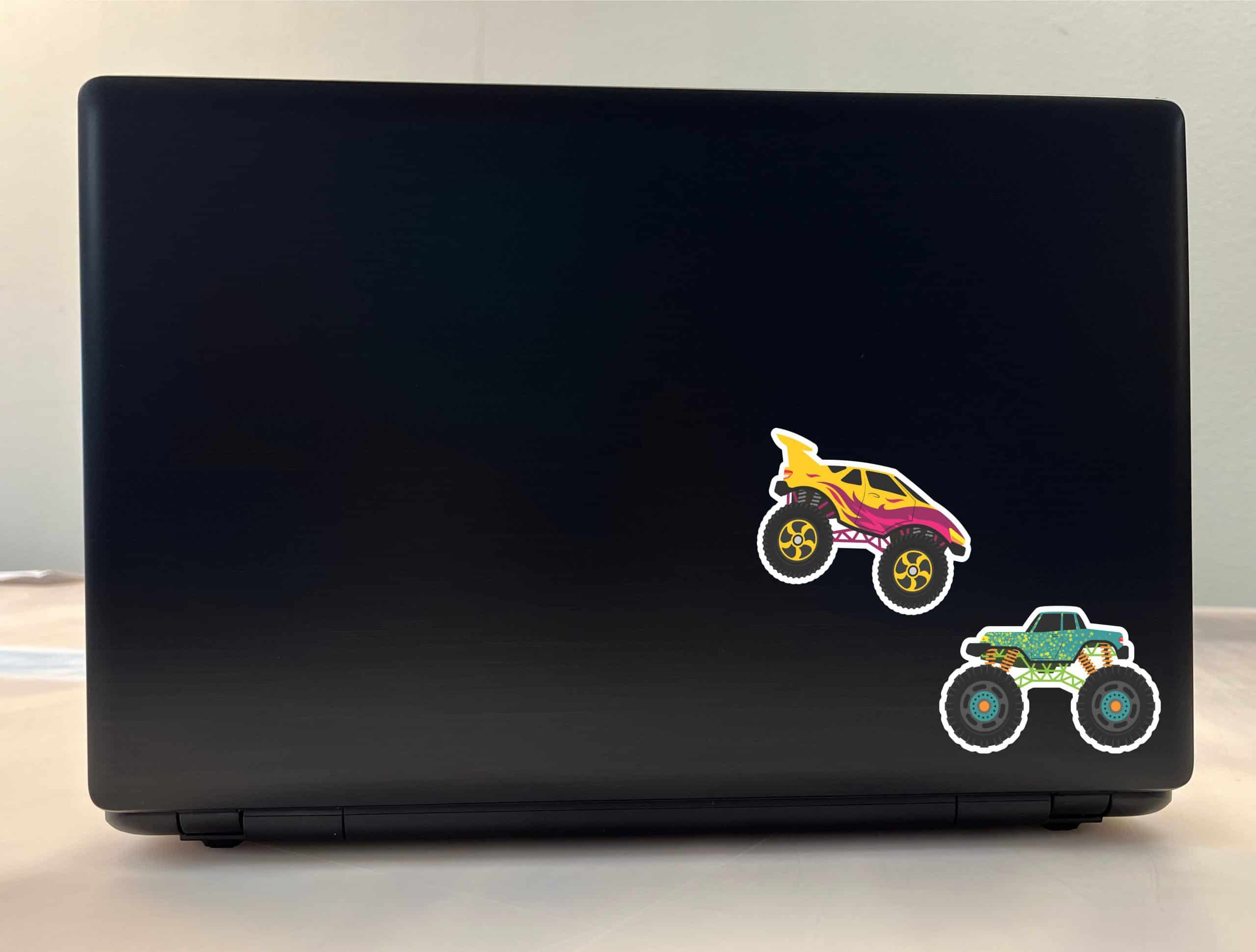 StickerTalk Monster Truck Stickers, 3 inches by 2 inches