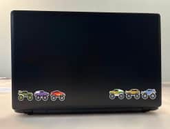 StickerTalk Monster Truck Stickers, 1.5 Inches by 1 Inch each