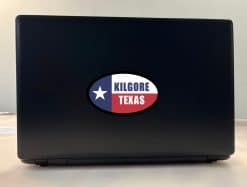 StickerTalk Kilgore Texas Sticker, 5 inches by 3 inches