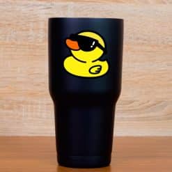 StickerTalk Cool Rubber Ducks Sticker, 2.5 inches by 2.5 inches