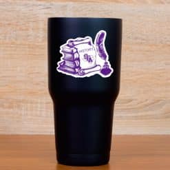 StickerTalk Officially Licensed SFA History Sticker, 3 inches by 2.5 inches
