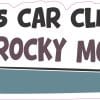 StickerTalk This Car Climbed the Rocky Mountains Sticker, 10 inches by 3 inches