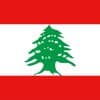 StickerTalk Lebanon Flag Magnet, 5 inches by 3 inches