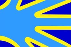 StickerTalk Deaf Flag Magnet, 6 inches by 4 inches