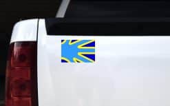StickerTalk Deaf Flag Magnet, 6 inches by 4 inches