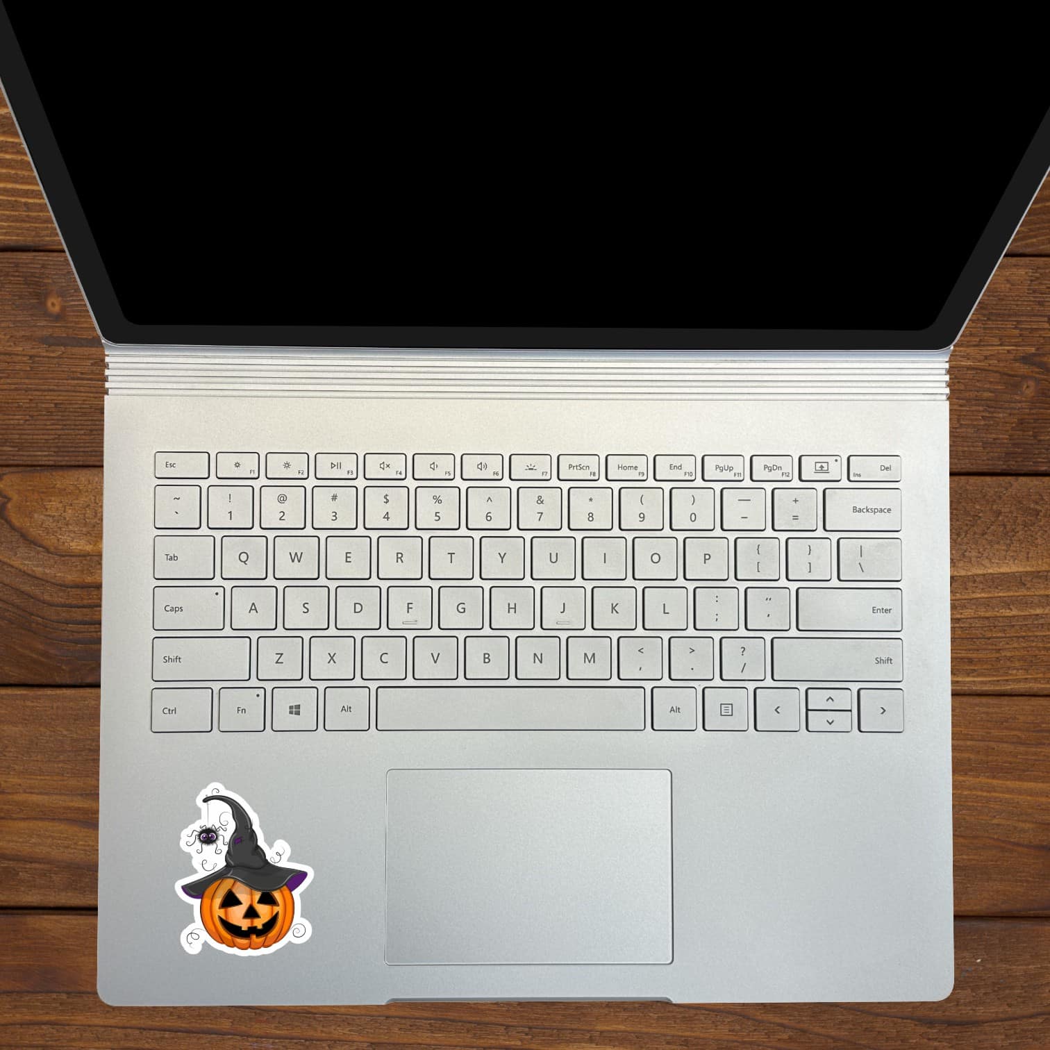 StickerTalk Halloween Pumpkin Witch Hat Stickers, 2.5 Inches by 2 Inches