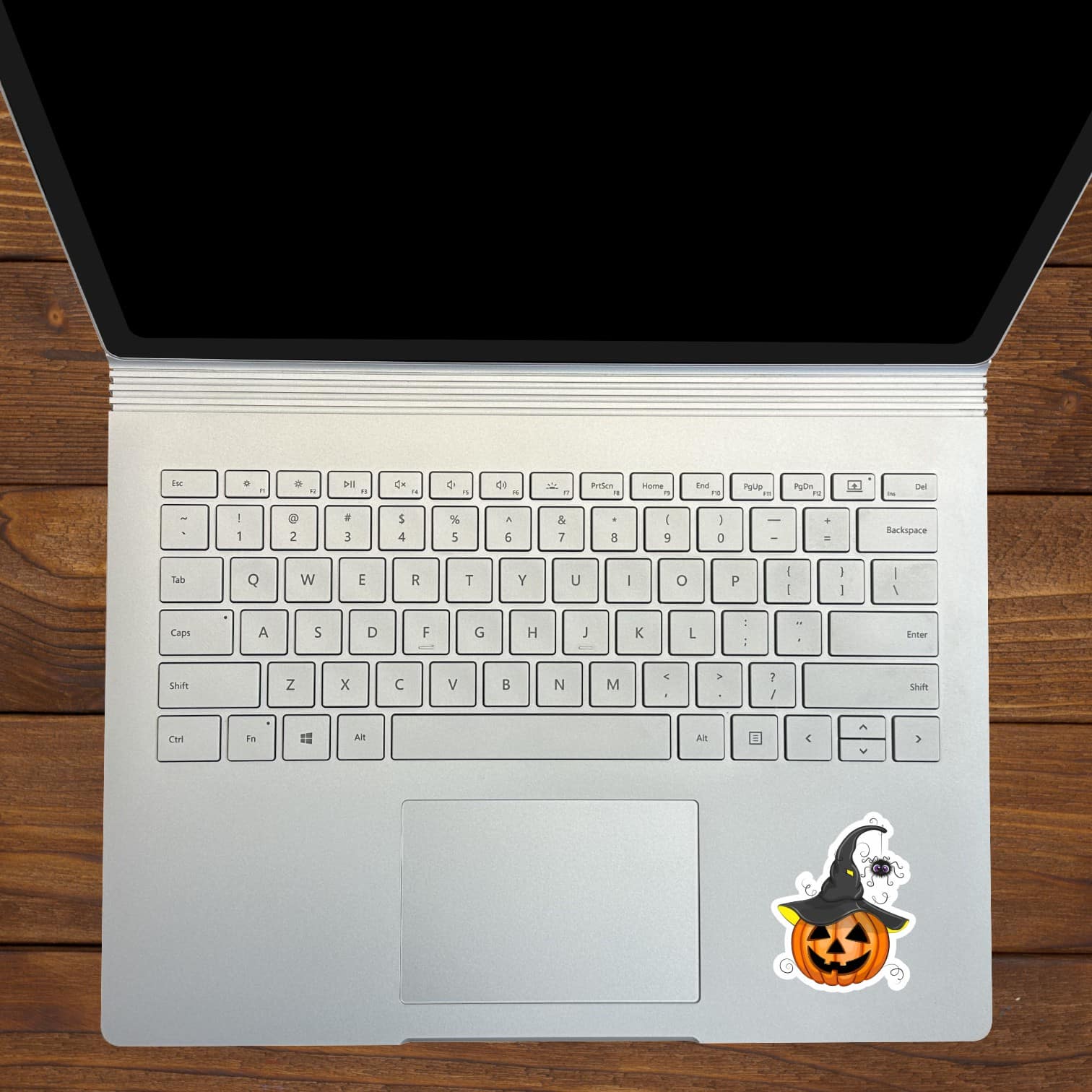 StickerTalk Halloween Pumpkin Witch Hat Stickers, 2.5 Inches by 2 Inches