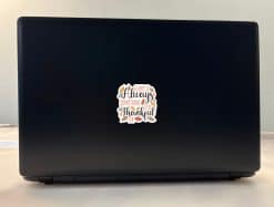 StickerTalk Always Something to Be Thankful For Sticker, 2.5 inches by 2.5 inches