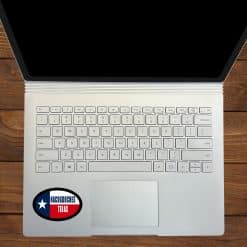 StickerTalk Nacogdoches Texas Sticker, 3 inches by 2 inches