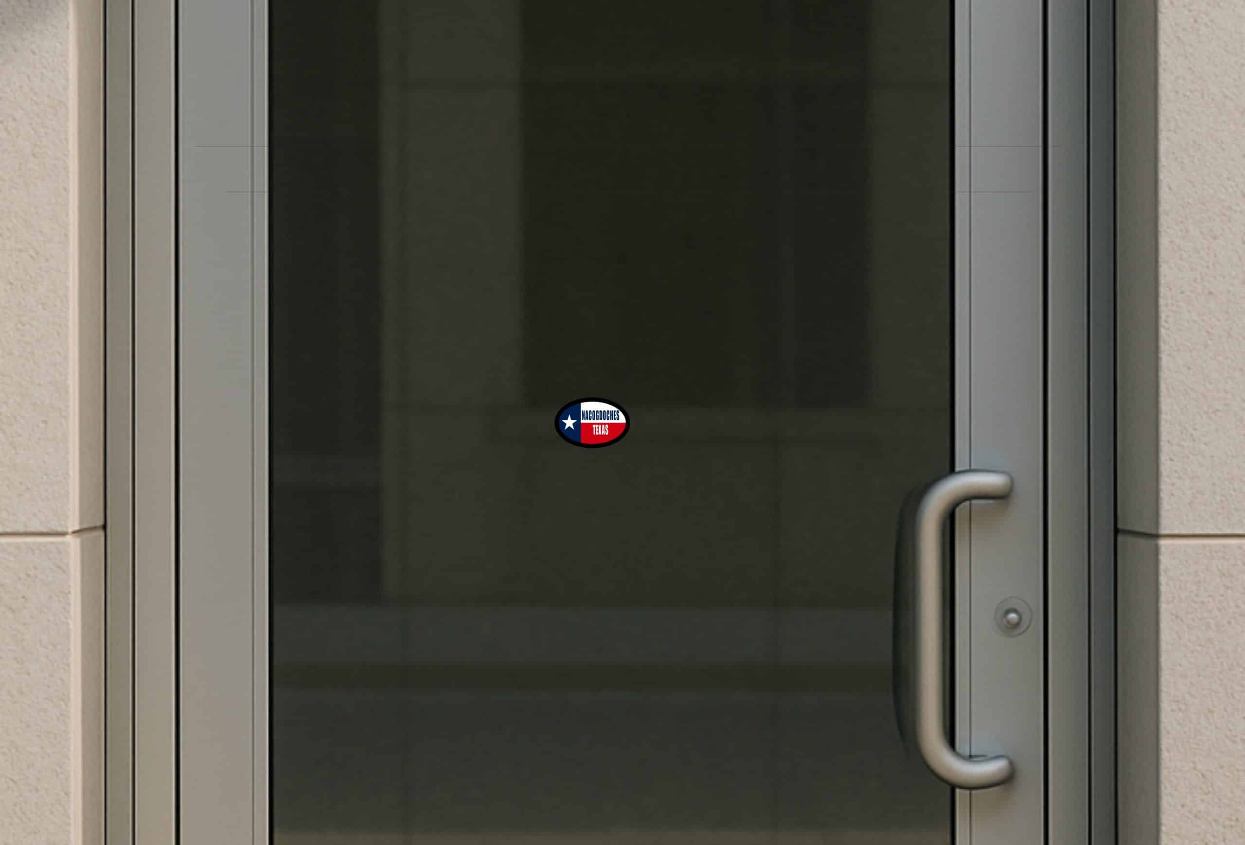 StickerTalk Nacogdoches Texas Sticker, 3 inches by 2 inches
