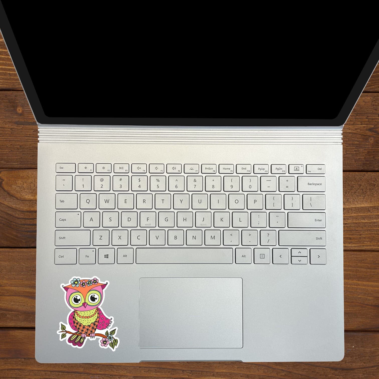 StickerTalk Boho Owl Stickers, 2.5 inches by 3 inches