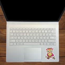 StickerTalk Boho Owl Stickers, 2.5 inches by 3 inches