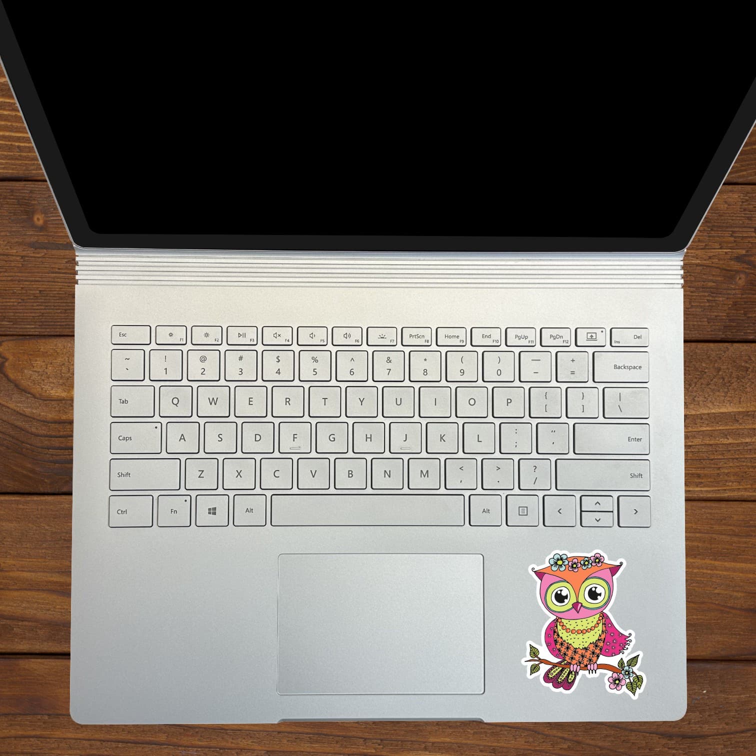 StickerTalk Boho Owl Stickers, 2.5 inches by 3 inches