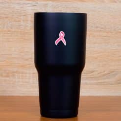 StickerTalk Breast Cancer Awareness Ribbon Sticker, 0.75 inches by 1 inches