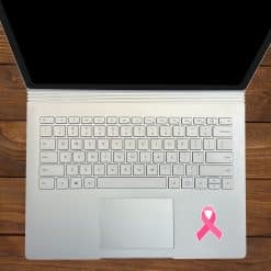 StickerTalk Breast Cancer Awareness Ribbons Sticker, 3 inches by 1.5 inches