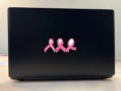 StickerTalk Breast Cancer Awareness Ribbons Sticker, 3 inches by 1.5 inches