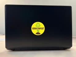 StickerTalk Vermicompost Sticker, 3 inches by 3 inches