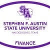StickerTalk SFA Finance Sticker, 5 inches by 3 inches