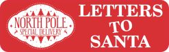 StickerTalk Letters to Santa Red Magnet, 10 inches by 3 inches