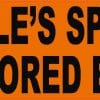 StickerTalk Vehicle Speed Monitored by GPS Magnet, 10 inches by 3 inches