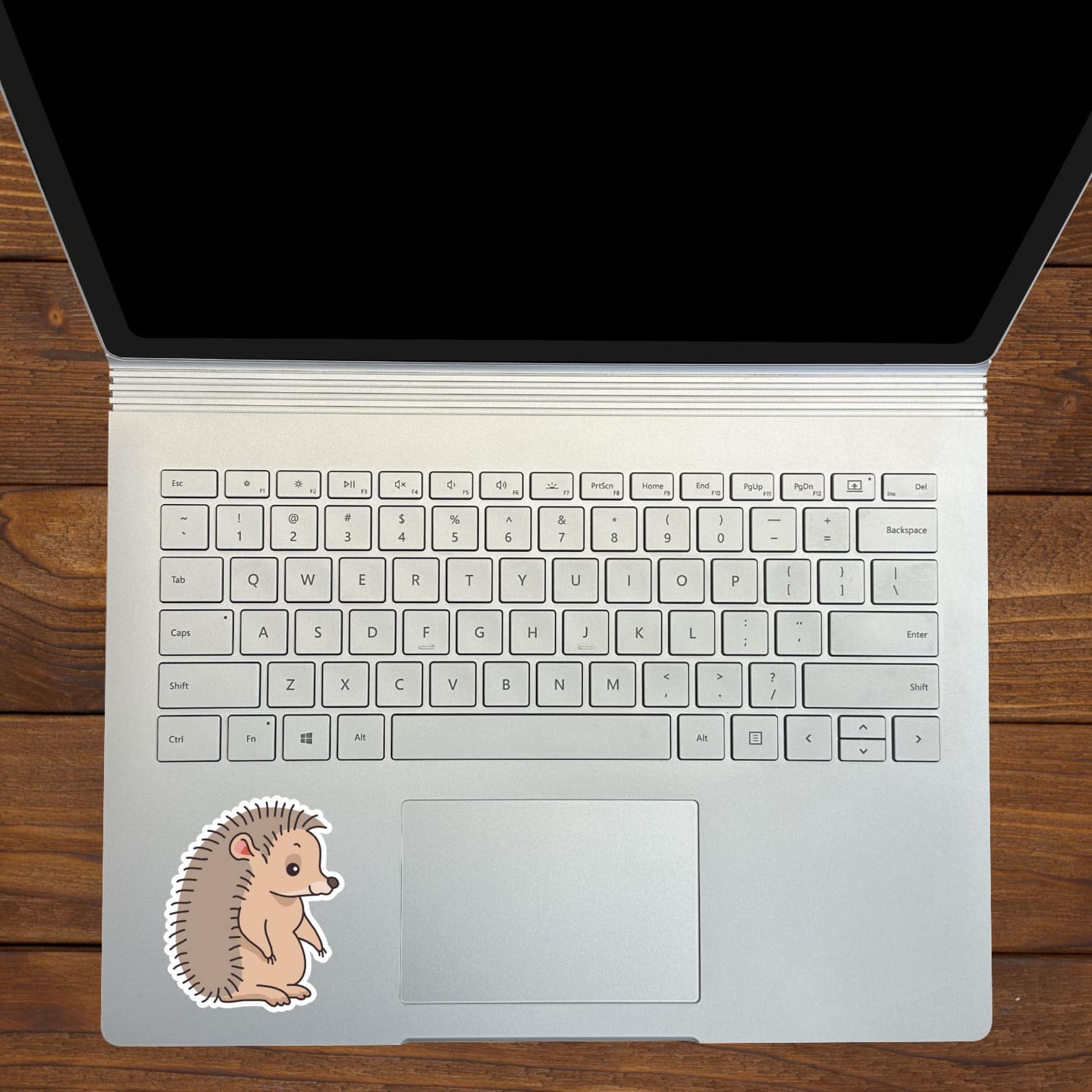 StickerTalk Hedgehog Pair Sticker, 2.5 inches by 3 inches