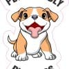 StickerTalk Pet Friendly Business Sticker, 3.5 inches by 5 inches