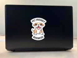 StickerTalk Pet Friendly Business Sticker, 3.5 inches by 5 inches