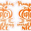 StickerTalk Pumpkin Spice Sticker, 2.5 inches by 3 inches