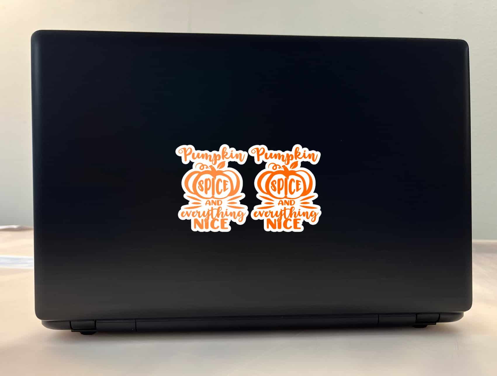 StickerTalk Pumpkin Spice Sticker, 2.5 inches by 3 inches