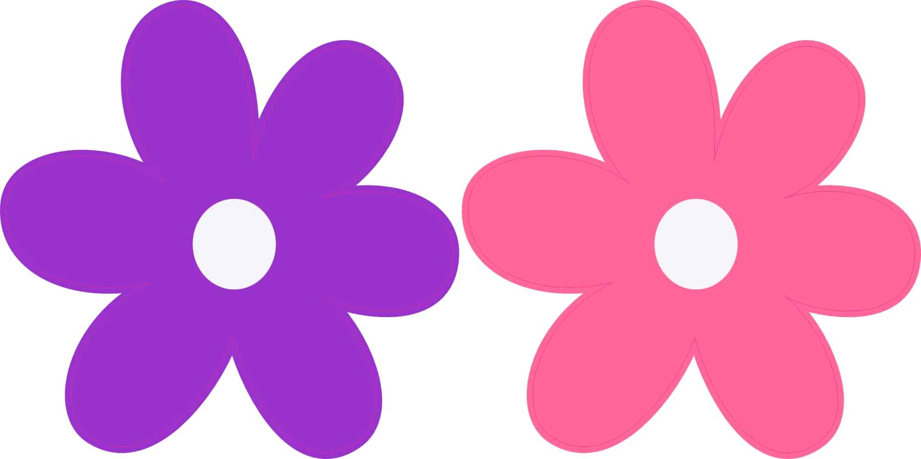 StickerTalk Retro Daisy Flowers Stickers, 3 inches by 3 inches
