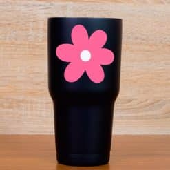 StickerTalk Retro Daisy Flowers Stickers, 3 inches by 3 inches